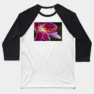 Close-up of Garden Lily 12 Baseball T-Shirt